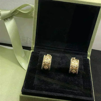[Leaves]PERLEE DIAMOND EARRINGS