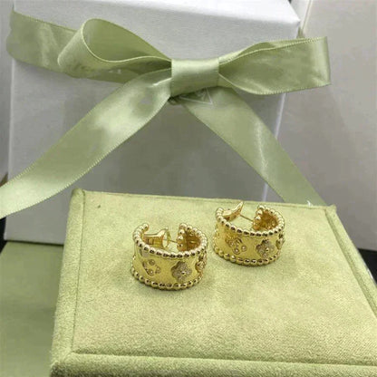 [Leaves]PERLEE DIAMOND EARRINGS