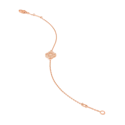 [Leaves]CLOVER SINGLE FLOWER BRACELET