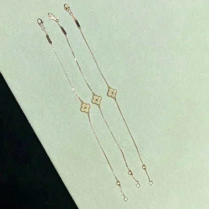 [Leaves]CLOVER SINGLE FLOWER BRACELET