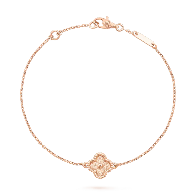 [Leaves]CLOVER SINGLE FLOWER BRACELET