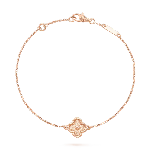 [Leaves]CLOVER SINGLE FLOWER BRACELET