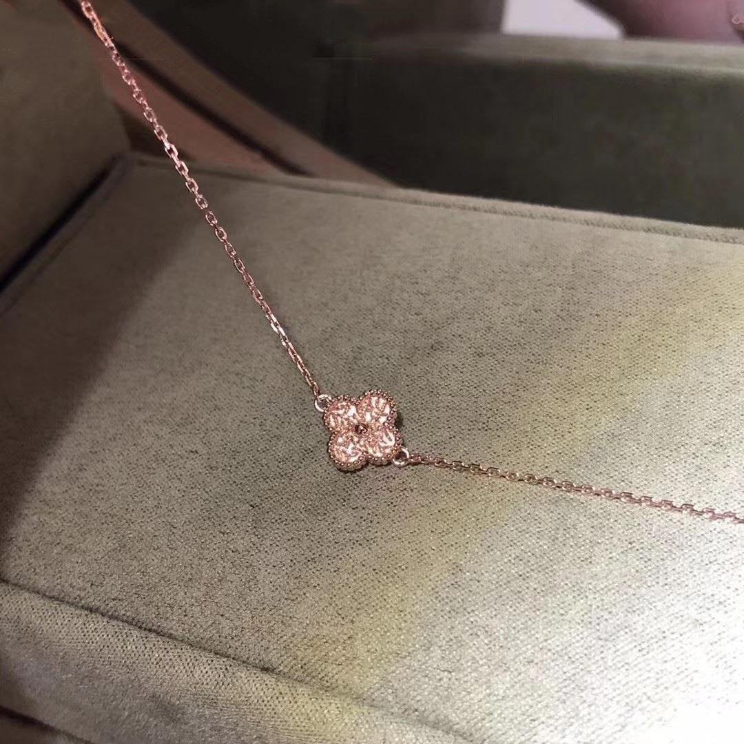 [Leaves]CLOVER SINGLE FLOWER BRACELET