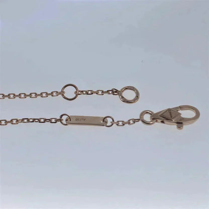 [Leaves]CLOVER WHITE MOP SINGLE FLOWER BRACELET