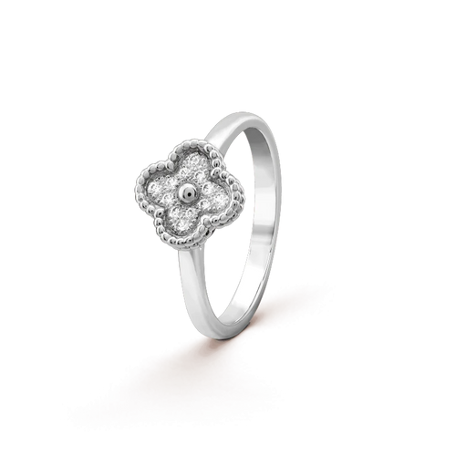 [Leaves]CLOVER DIAMOND RING