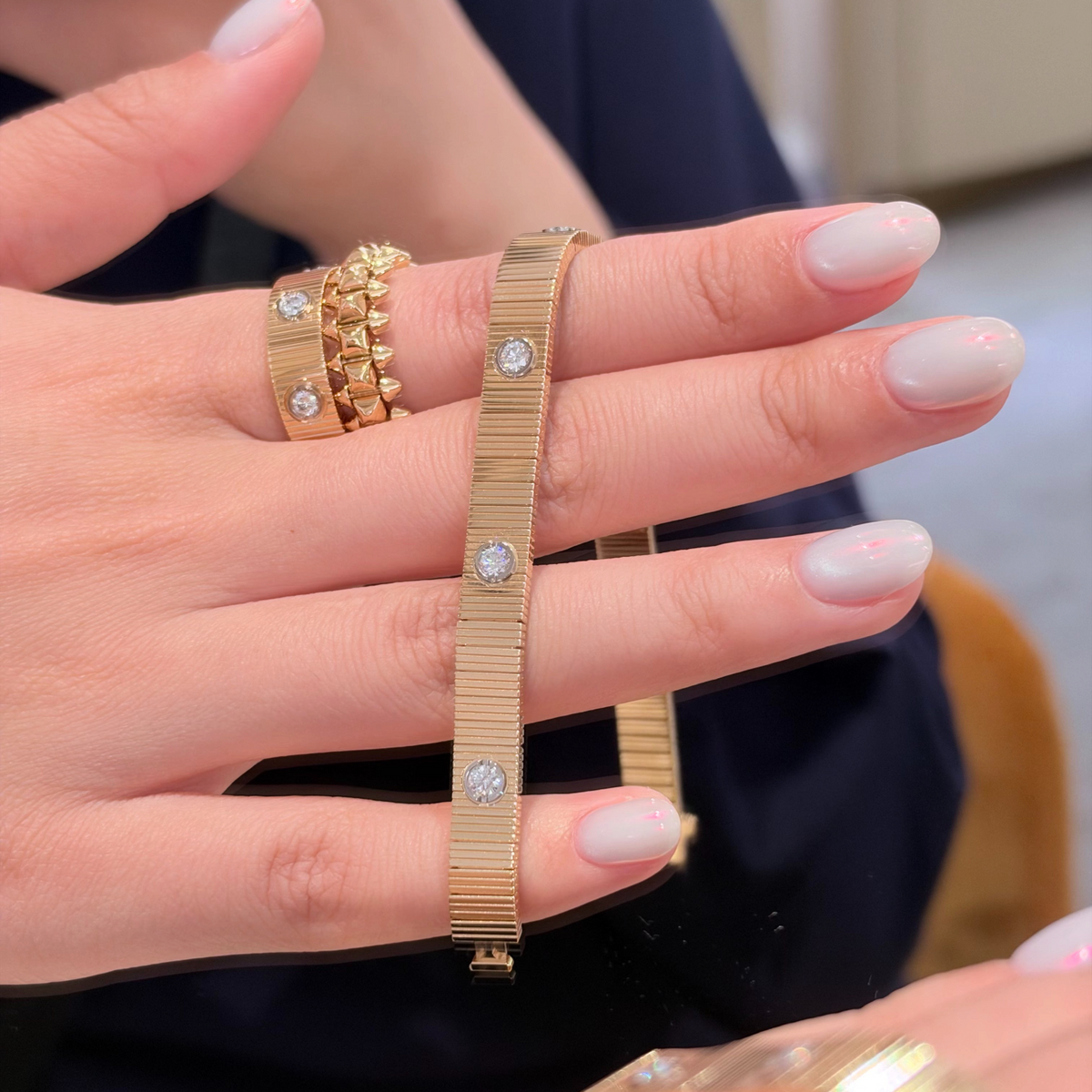 [Leaves]LOVE UNLIMITED BRACELET, DIAMONDS