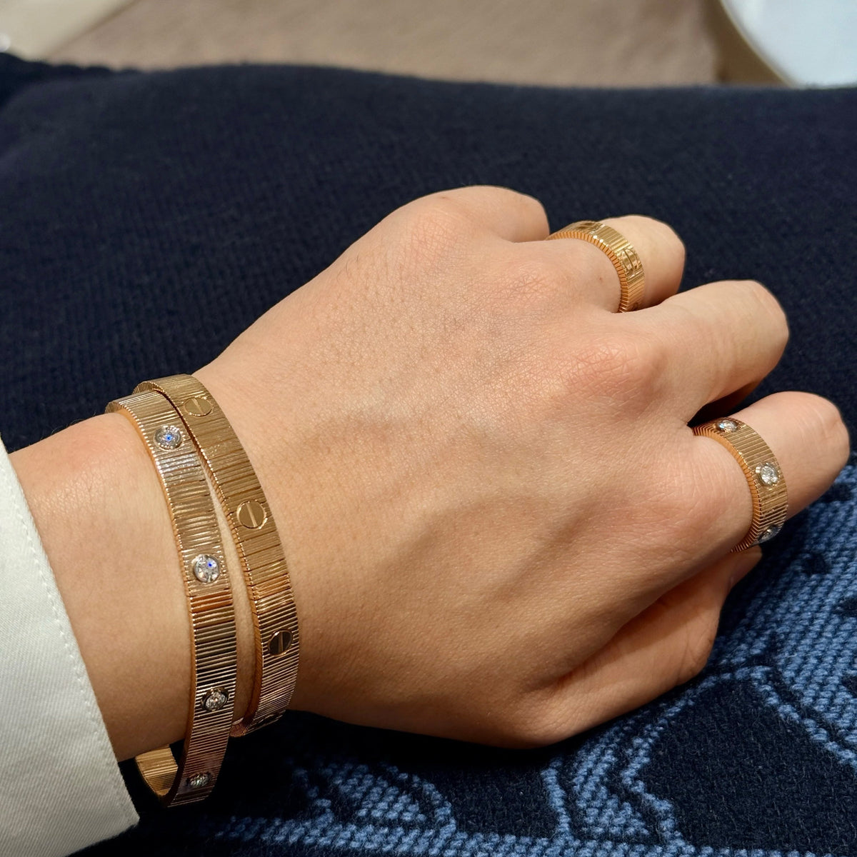 [Leaves]LOVE UNLIMITED BRACELET, DIAMONDS