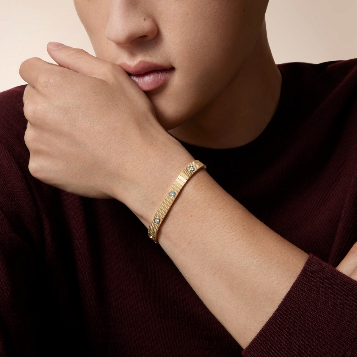 [Leaves]LOVE UNLIMITED BRACELET, DIAMONDS