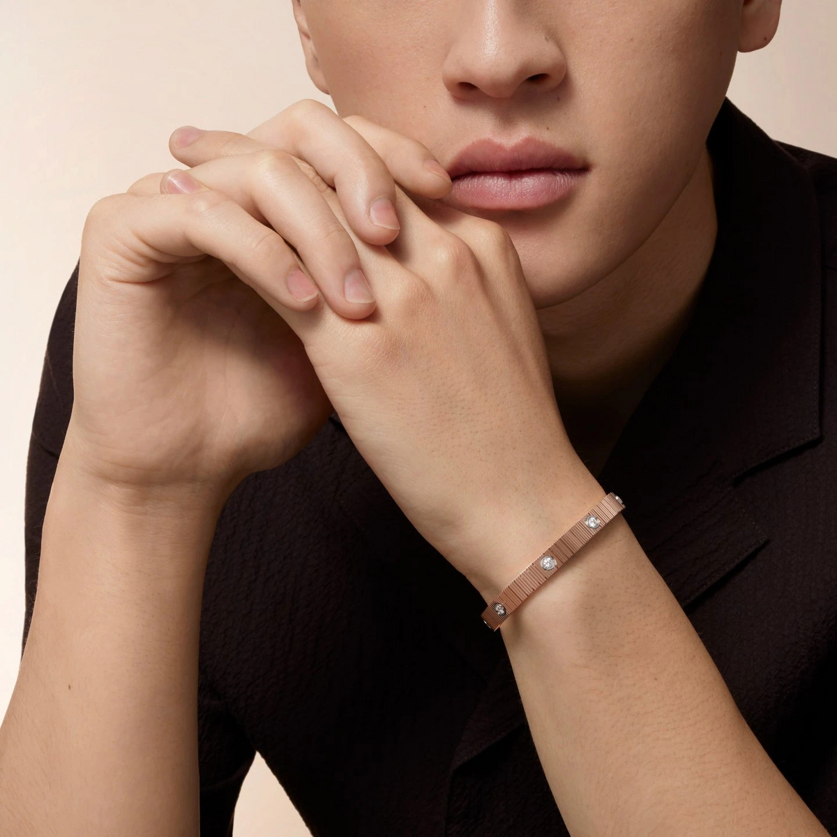 [Leaves]LOVE UNLIMITED BRACELET, DIAMONDS