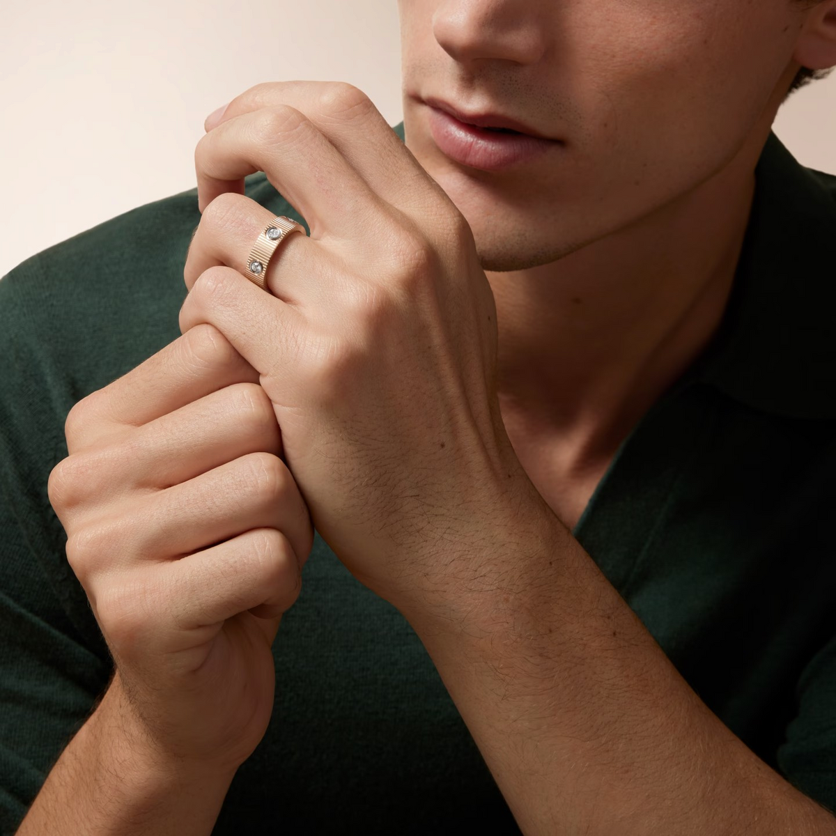 [Leaves]LOVE 6.5MM UNLIMITED RING, 6 DIAMONDS