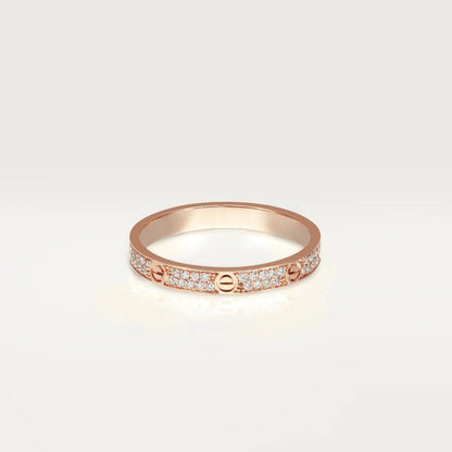 [Leaves]LOVE RING 2.65MM DIAMOND
