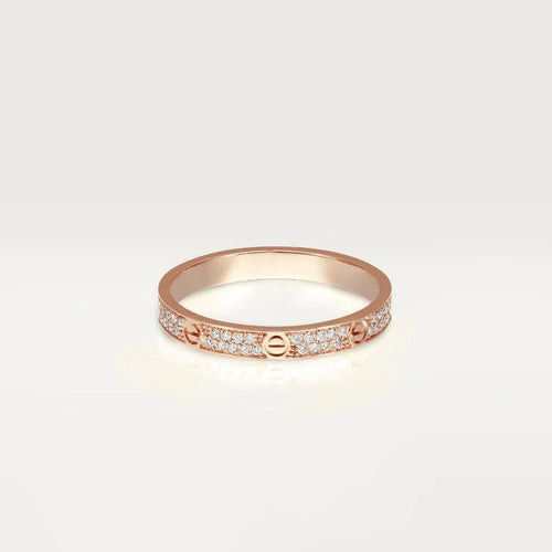 [Leaves]LOVE RING 2.65MM DIAMOND