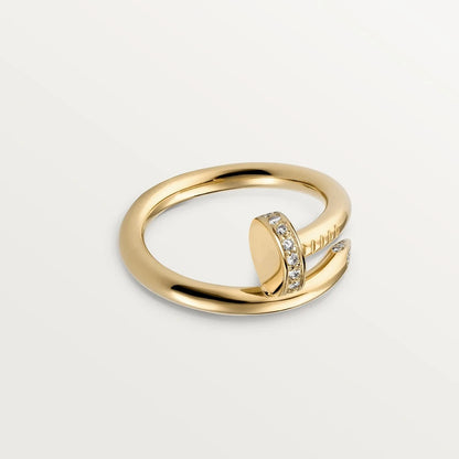 [Leaves]JUSTE RING 2.65MM GOLD DIAMOND