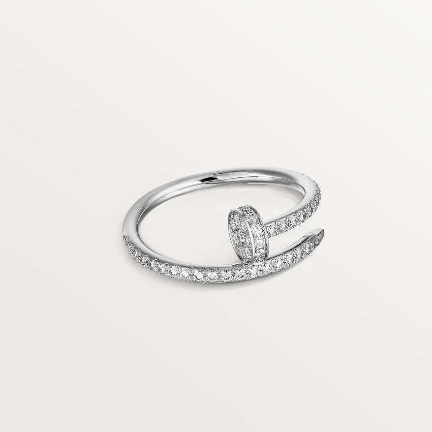 [Leaves]JUSTE RING 1.8MM SILVER DIAMONDS