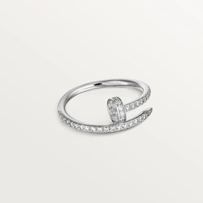 [Leaves]JUSTE RING 1.8MM SILVER DIAMONDS