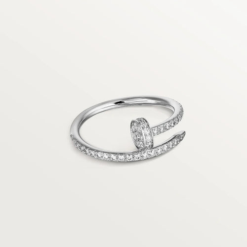 [Leaves]JUSTE RING 1.8MM SILVER DIAMONDS
