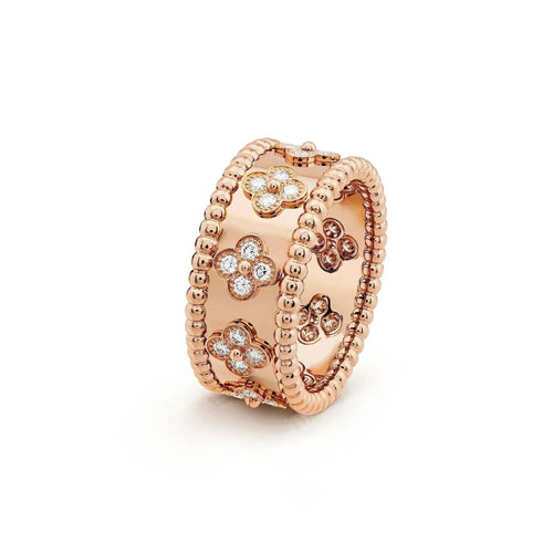 [Leaves]CLOVER KALEIDOSCOPE RING 10MM